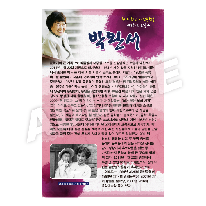 한국의문학인-박완서