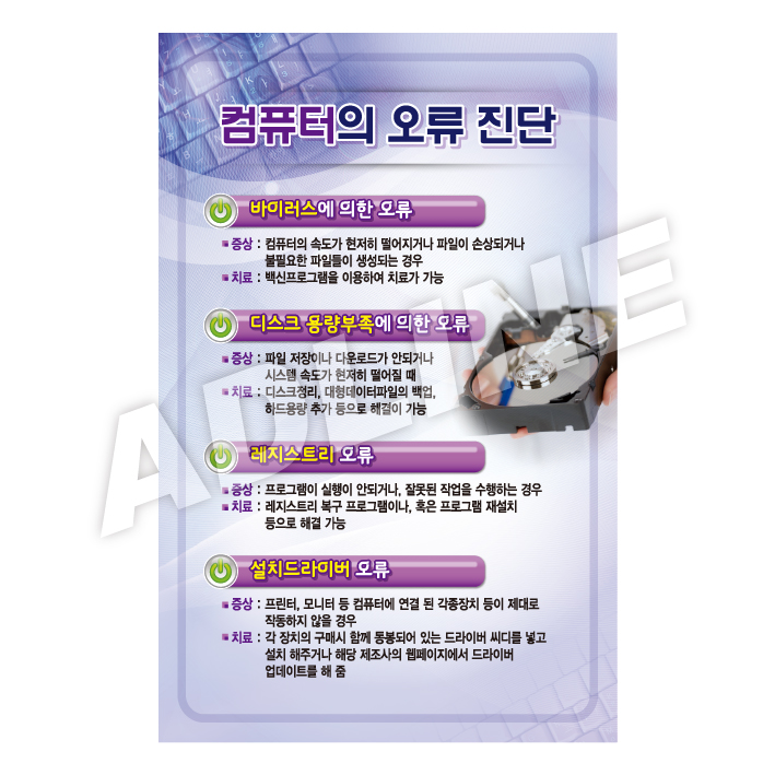 컴퓨터의오류진단